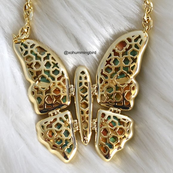 Kendra Scott | Ember Butterfly Statement Necklace - Picture 8 of 15